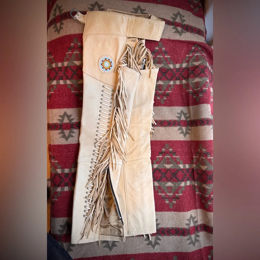 NWT TRD butter soft deerskin jacket and chap set. - Picture 7 of 14